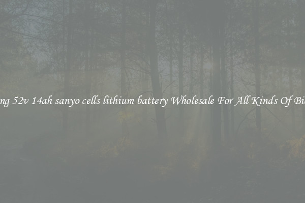 hailong 52v 14ah sanyo cells lithium battery Wholesale For All Kinds Of Bicycles