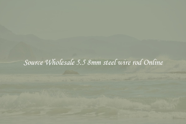 Source Wholesale 5.5 8mm steel wire rod Online