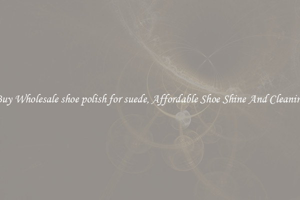 Buy Wholesale shoe polish for suede, Affordable Shoe Shine And Cleaning