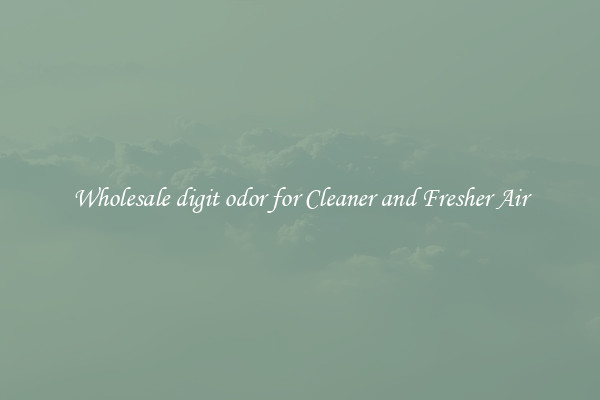 Wholesale digit odor for Cleaner and Fresher Air